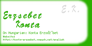 erzsebet konta business card